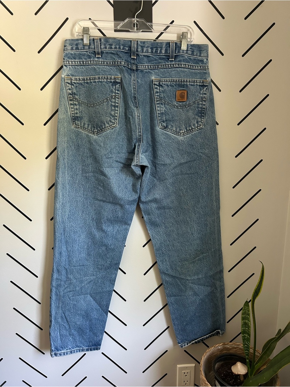 Vintage carhartt men’s relaxed fit denim jeans 34X30